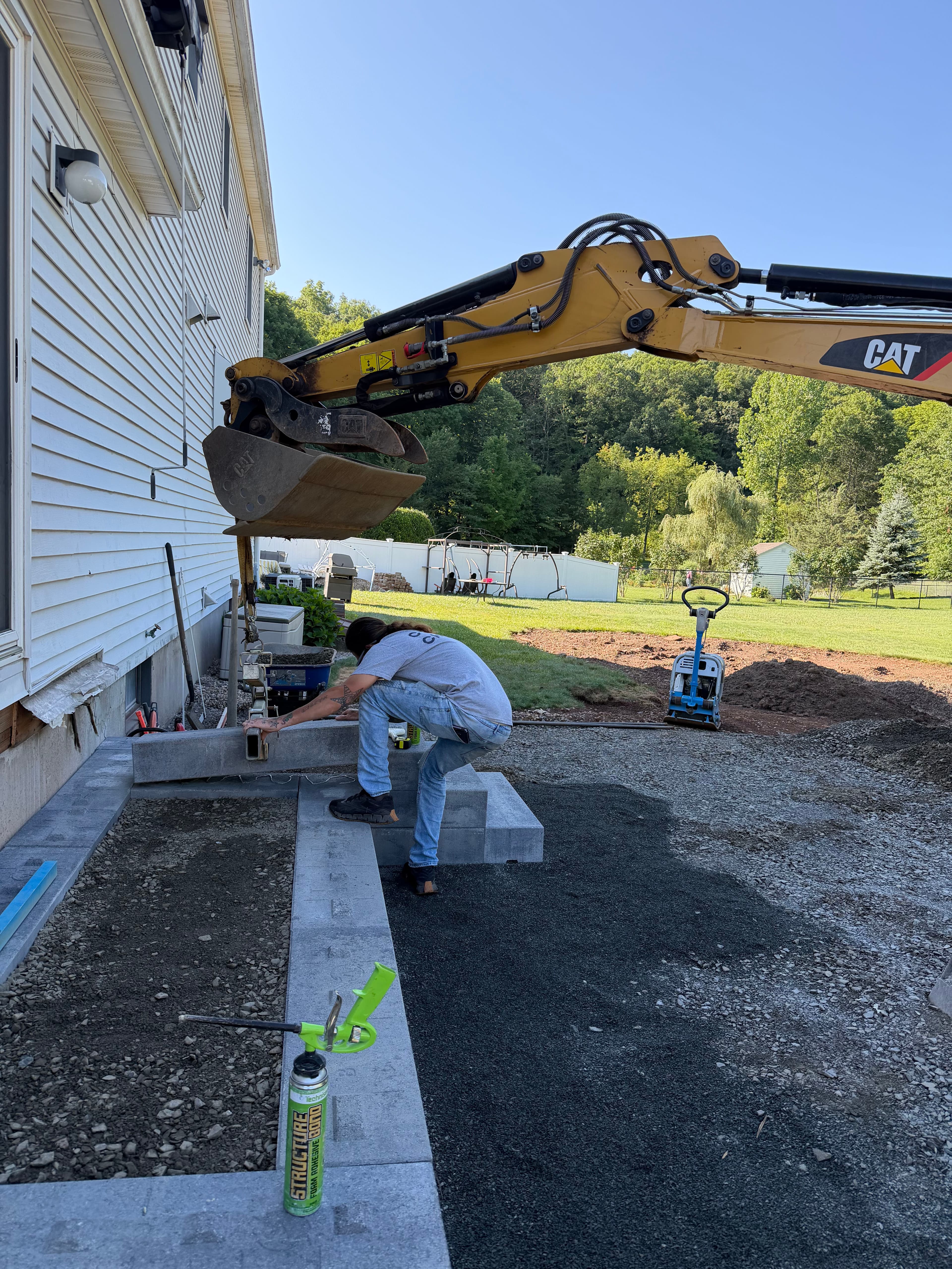 Project Building a Retaining Wall and Steps the Right Way From the Start image