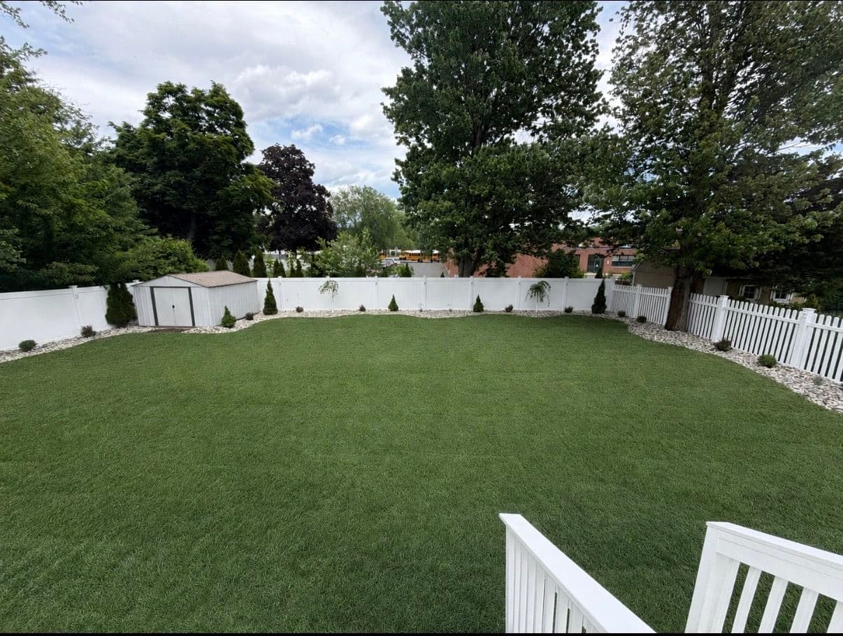 Gallery photos for Backyard Sod Install and New Plantings Done Right: Image #3