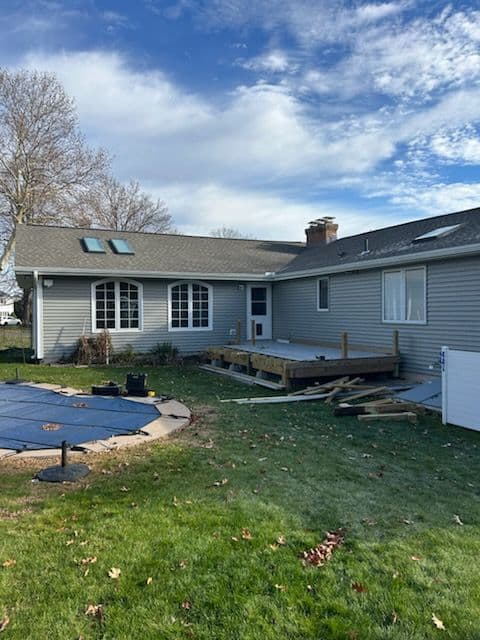 Gallery photos for Turning Backyard Chaos into Poolside Bliss in Wethersfield: Image #3