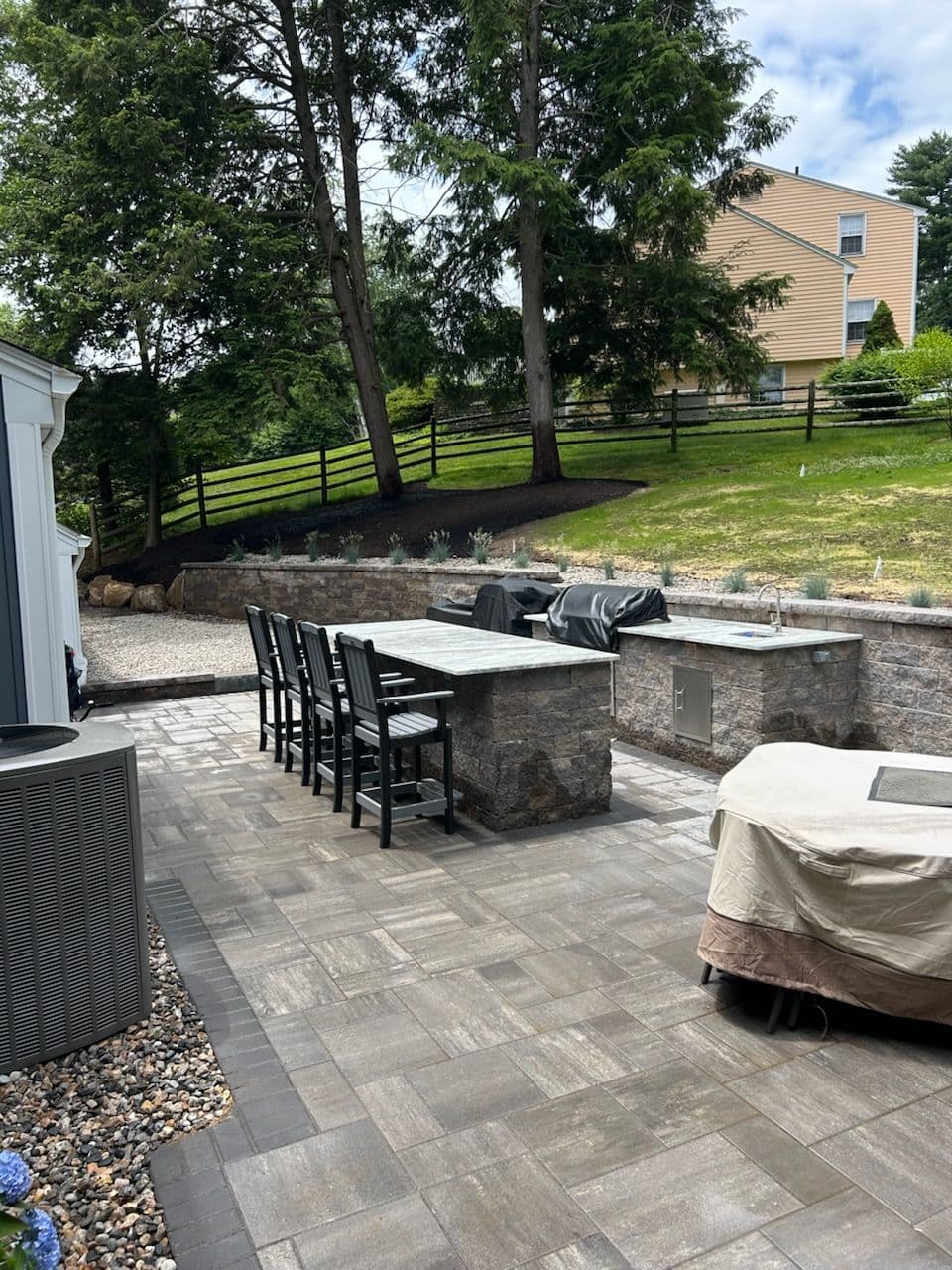 Project Chic Patio and Outdoor Kitchen Installation image